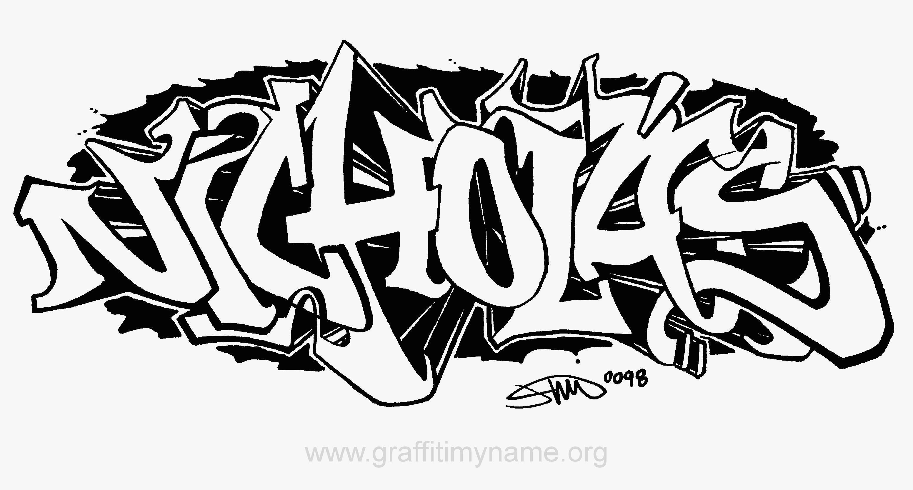 Download or print this amazing coloring page graffiti coloring pages names