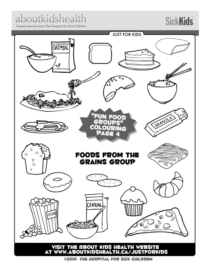 Grains worksheet kindergarten coloring pages kindergarten worksheets food pyramid