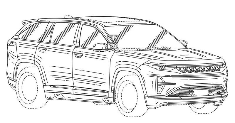 Jeep wagoneer s patent images