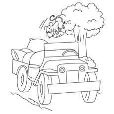 Top free printable jeep coloring pages online