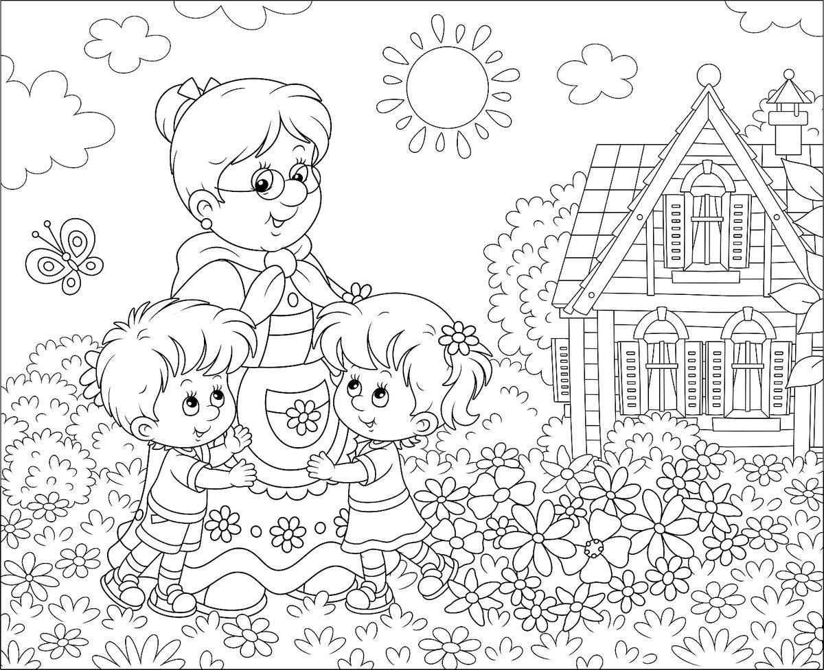 Grandparents coloring pages free fun printable coloring pages of grandmas grandpas for kids printables mom