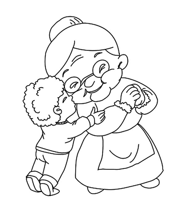 Coloring pages grandma coloring pages for kids