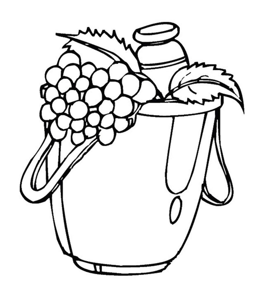 Top free printable lovely grapes coloring pages online