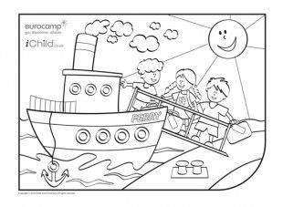 Ferry louring in picture holiday activities for kids holiday activities lorful pictures