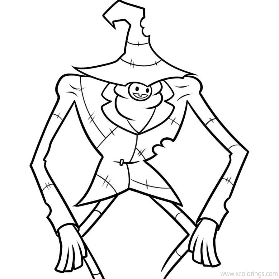 Gravity falls coloring pages summerween