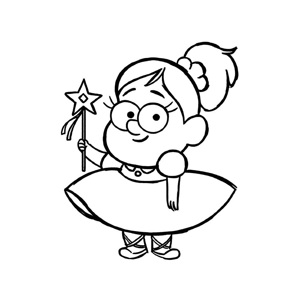 Gravity falls coloring pages