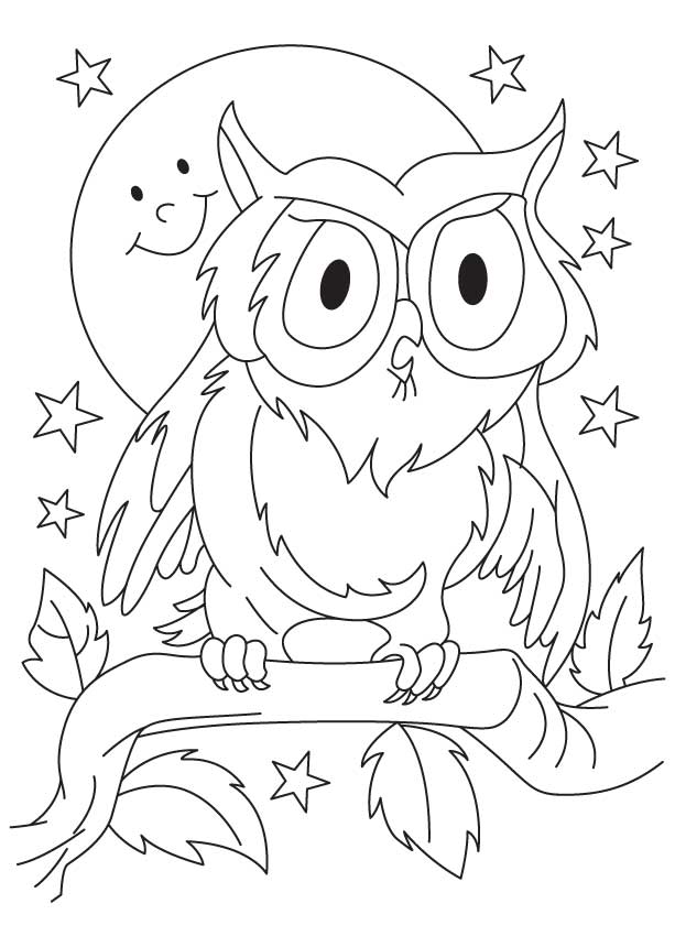 Great horned owl coloring page download free great horned owl coloring page for kids best coloring pages