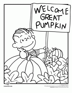 Activities for its the great pumpkin charlie brown