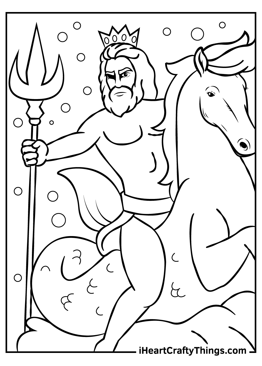 Printable fantasy and mythology coloring pages updated