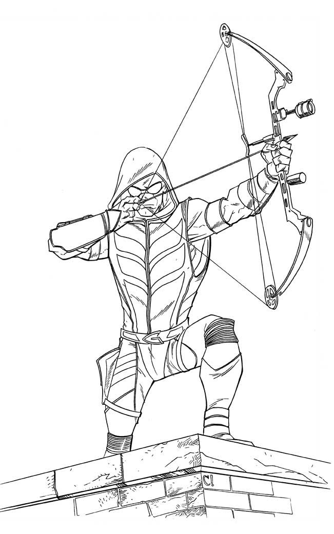 Green arrow printable coloring pages coloring pages superhero coloring pages batman coloring pages