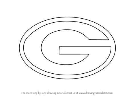 Learn how to draw green bay packers logo nfl step by step drawing tutorials green bay packers logo green bay packers green bay