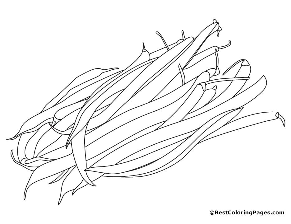 String beans coloring pages download free string beans coloring pages for kids best coloring pages