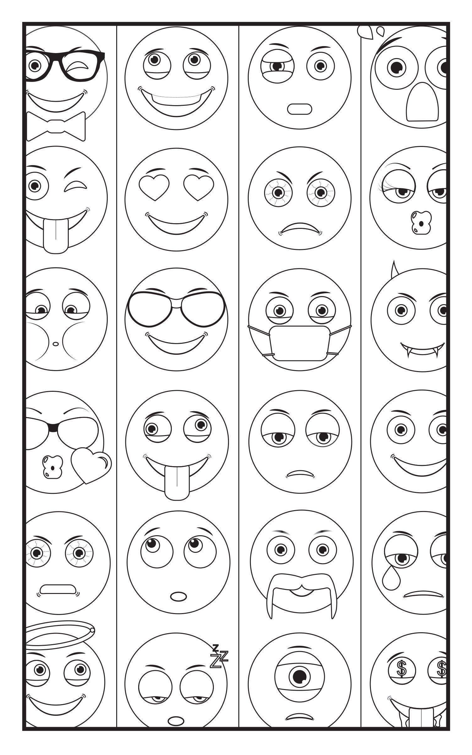 Emoji crazy coloring book cute fun pages for adults teens and kids great party gift travel size officially licensed emoji coloring book series emoji coloring pages coloring pages coloring books