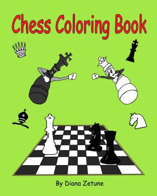 Chess coloring book book