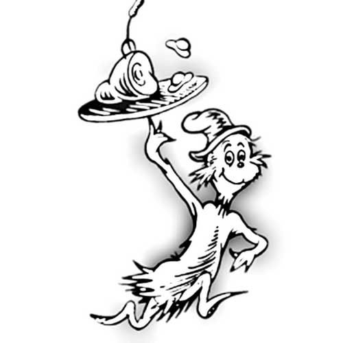 Dr seuss clip art green eggs and ham clipart panda