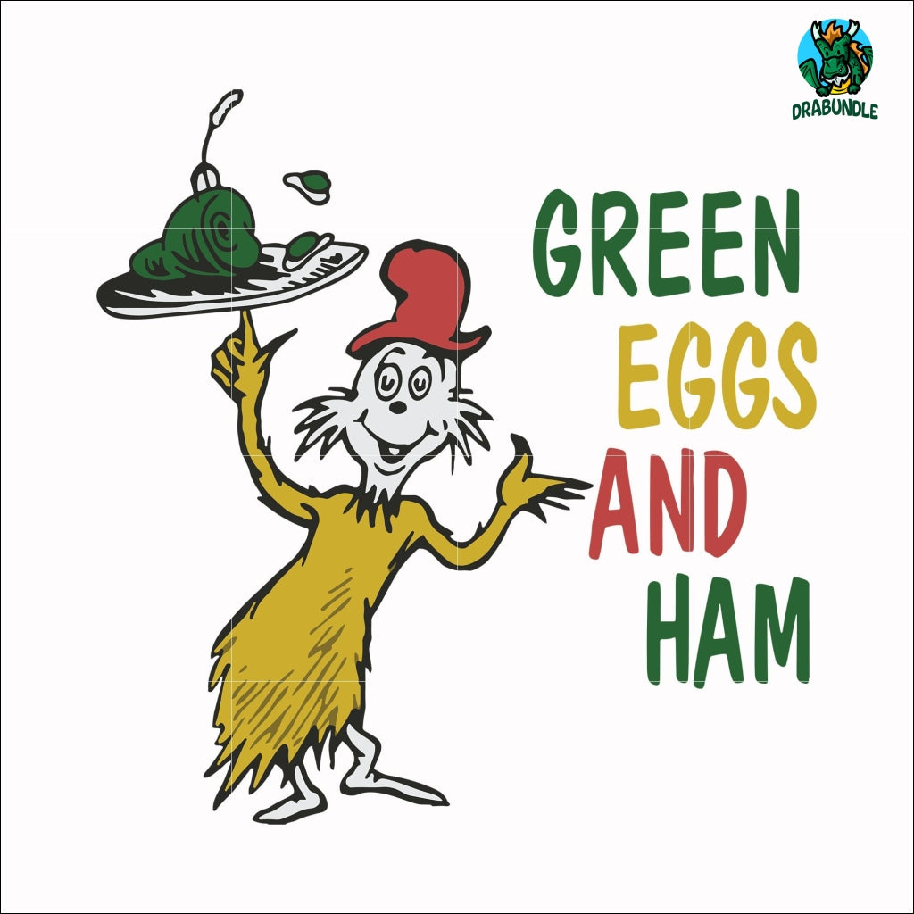 Green eggs and ham svg png dxf eps file dr â