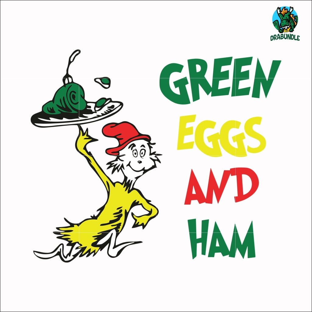 Green eggs and ham svg png dxf eps file dr â