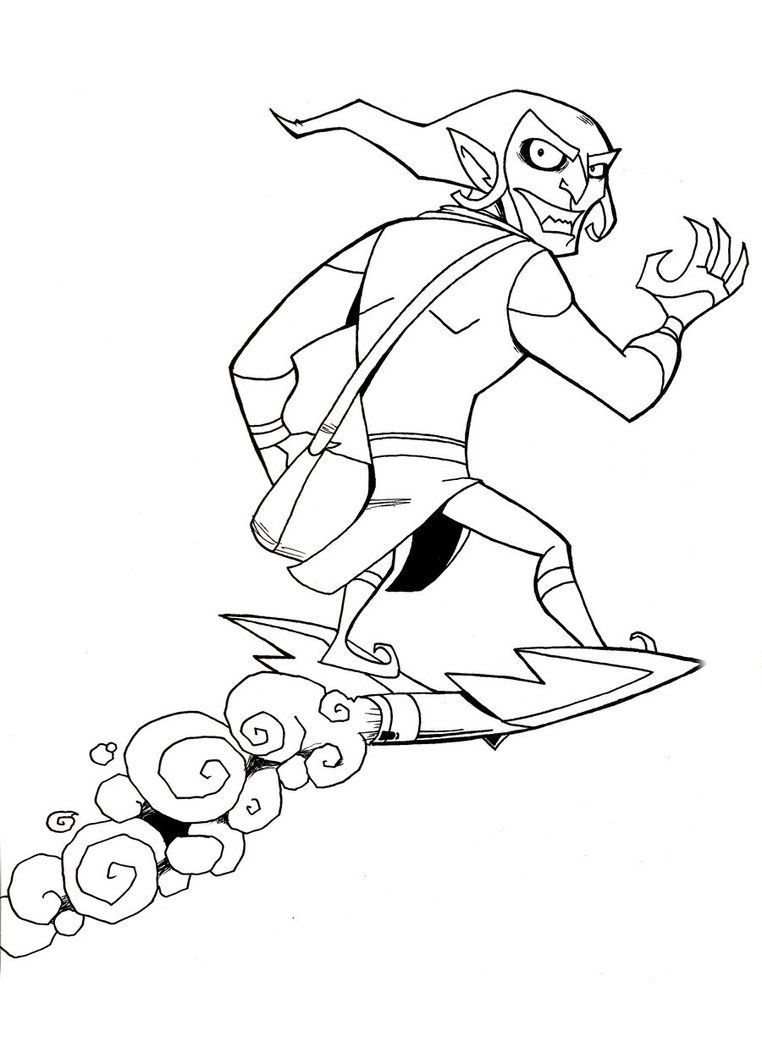 Goblin coloring pages