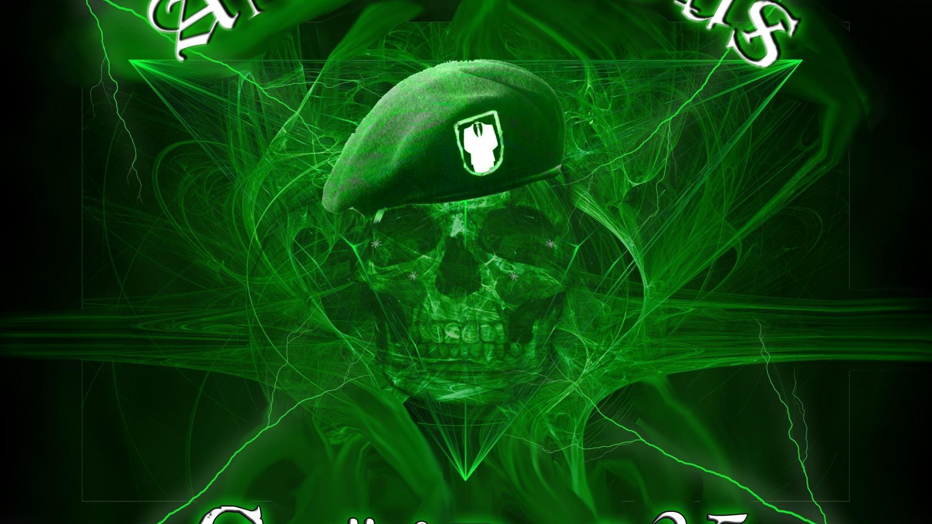 Green hacker skull wallpapers hd