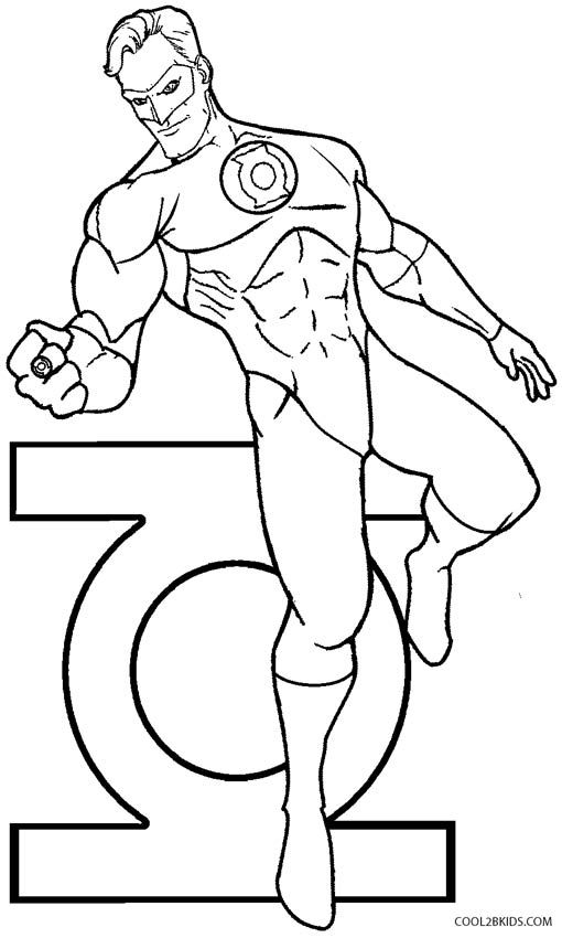 Printable green lantern coloring pages for kids coolbkids avengers coloring pages coloring pages for boys green lantern