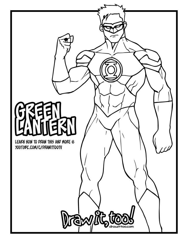 Green lantern ic version tutorial