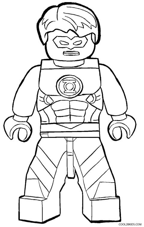 Printable green lantern coloring pages for kids coolbkids lego coloring pages ninjago coloring pages superhero coloring pages