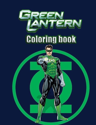 Green lantern coloring book by ava noah