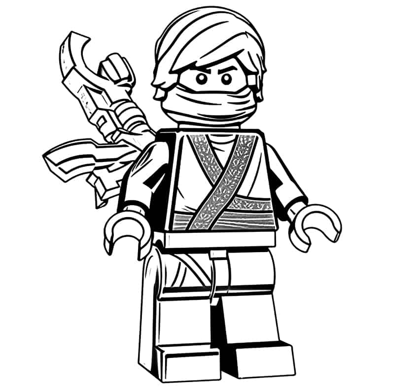 Ninjago coloring pages