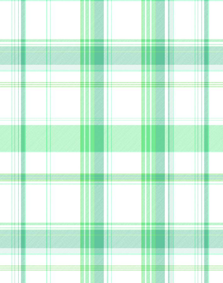 Green Tartan Fabric, Wallpaper and Home Decor