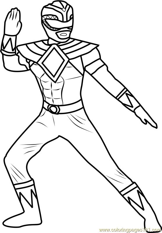 Power ranger green power rangers coloring pages green power ranger power rangers