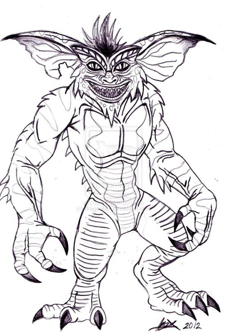 Gremlins coloring pages