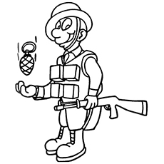 Top free printable soldier coloring pages online