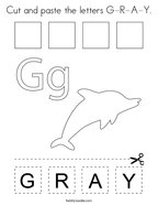 Grey coloring pages