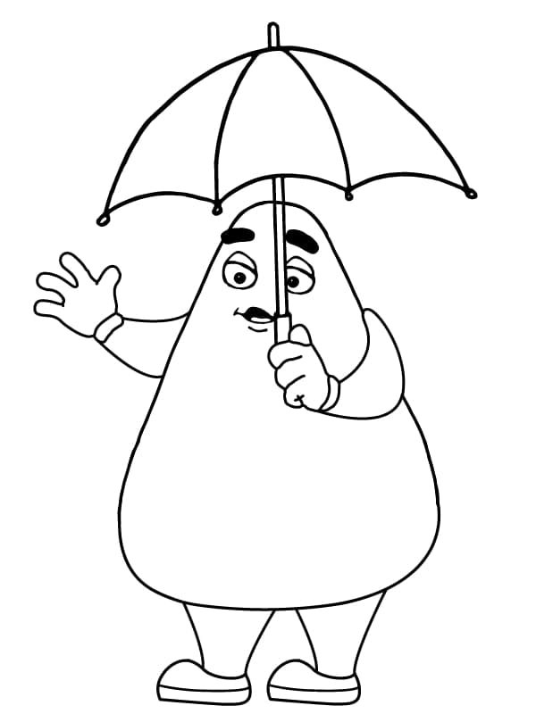 Grimace coloring pages printable for free download