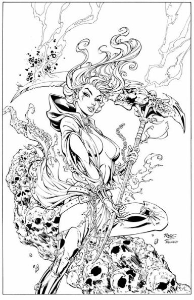 Grimm fairy tales adult coloring book