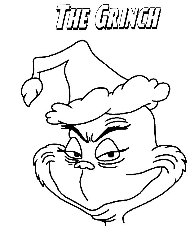 Dr seuss the grinch coloring pages with letters