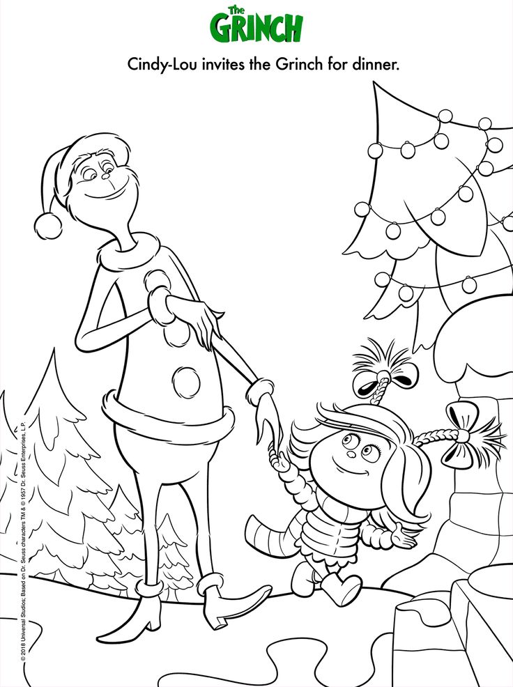 Dr seuss the grinch film coloring page grinch coloring pages free christmas coloring pages christmas coloring books