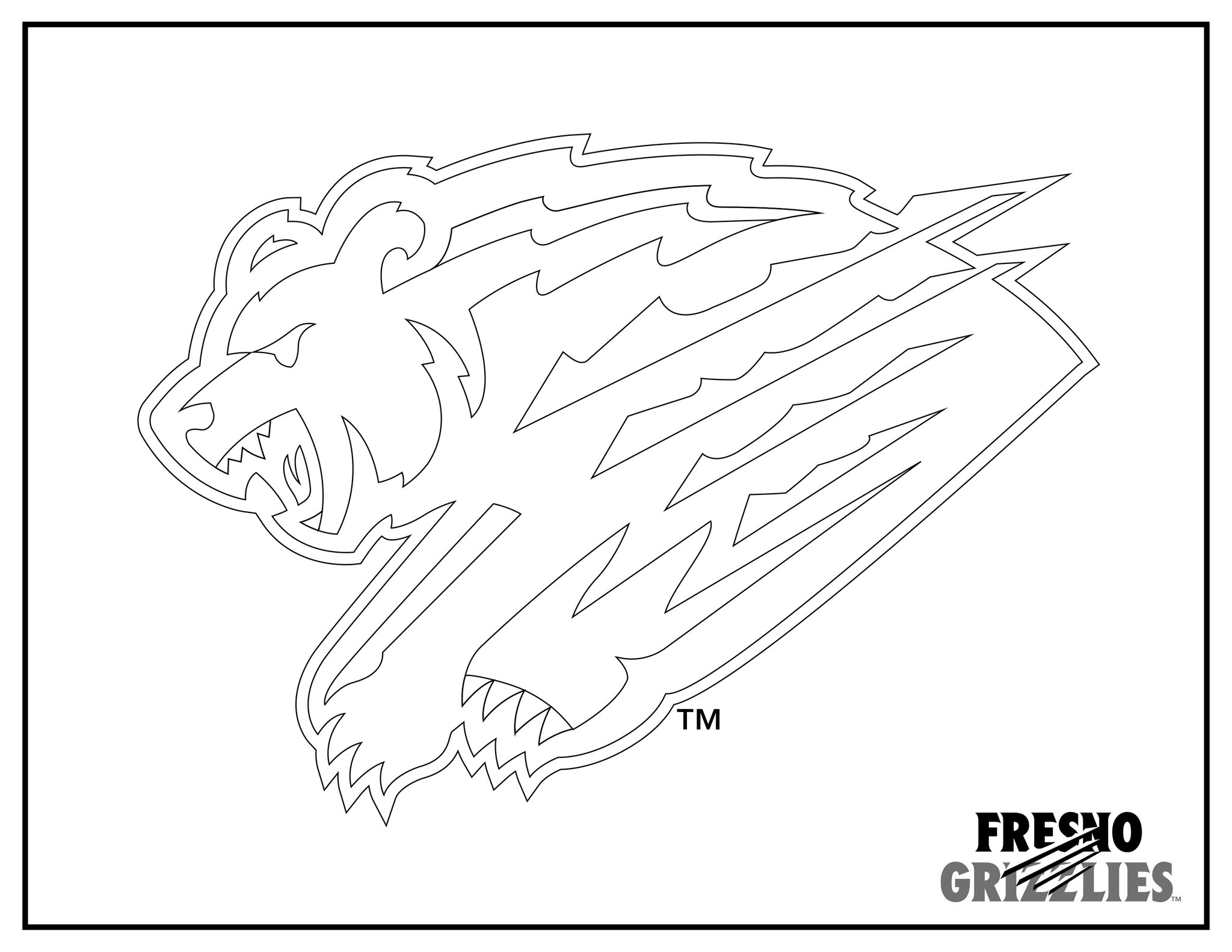 Fresno grizzlies on x looking for something for the kids to do this afternoon head over to httpstcofjufdawnuf to download these coloring pages and participate in wild about reading httpstcooxfrhmsvw x