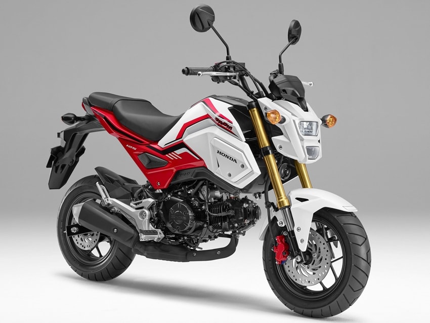 Honda is launching the new color of the small and sporty âmsx gromâ styling that is unique and dynamic news