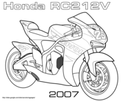 Honda grom coloring page free printable coloring pages