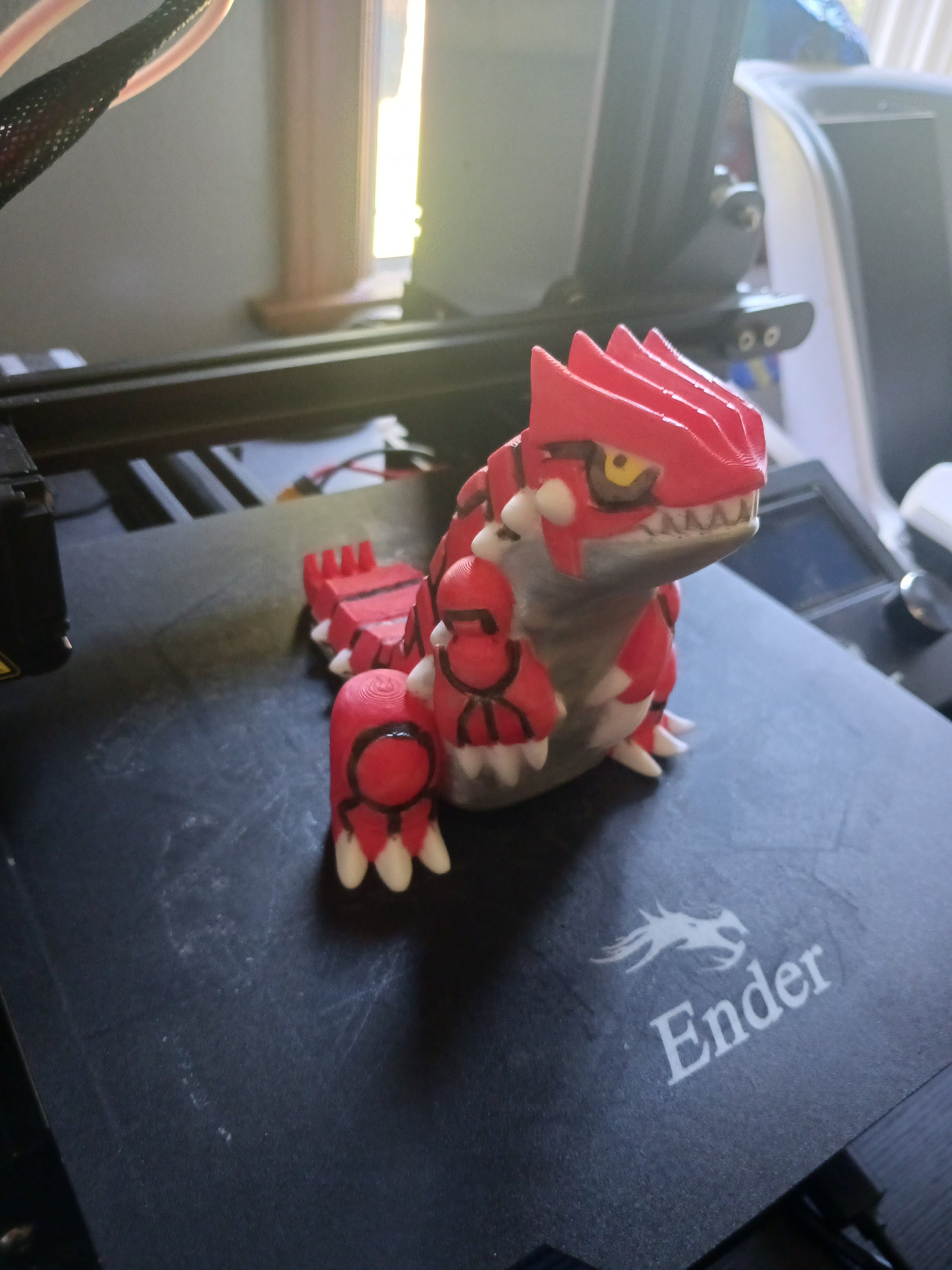 Groudon d print