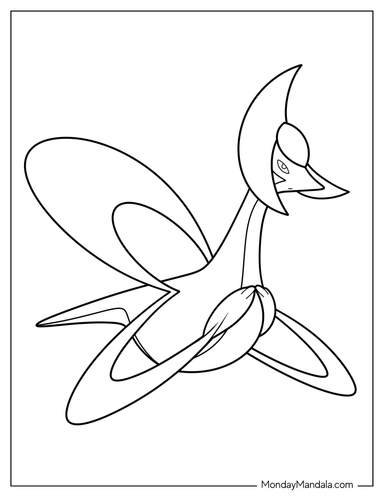 Legendary pokemon coloring pages free pdf printables