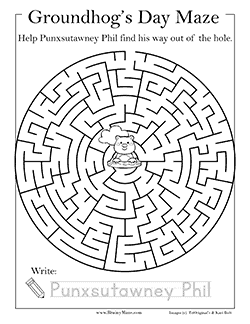 Groundhogs day mazes