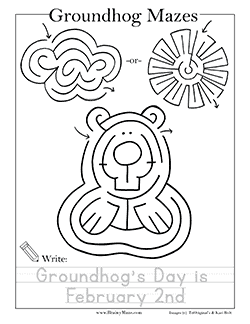 Groundhogs day mazes