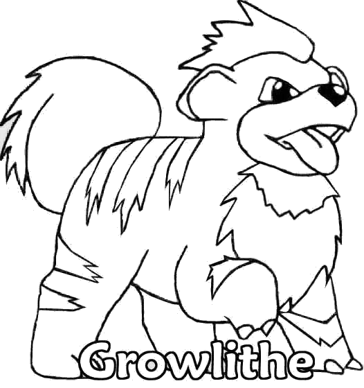 Pokemon growlithe coloring pages pikachu coloring page pokemon sketch pokemon coloring pages