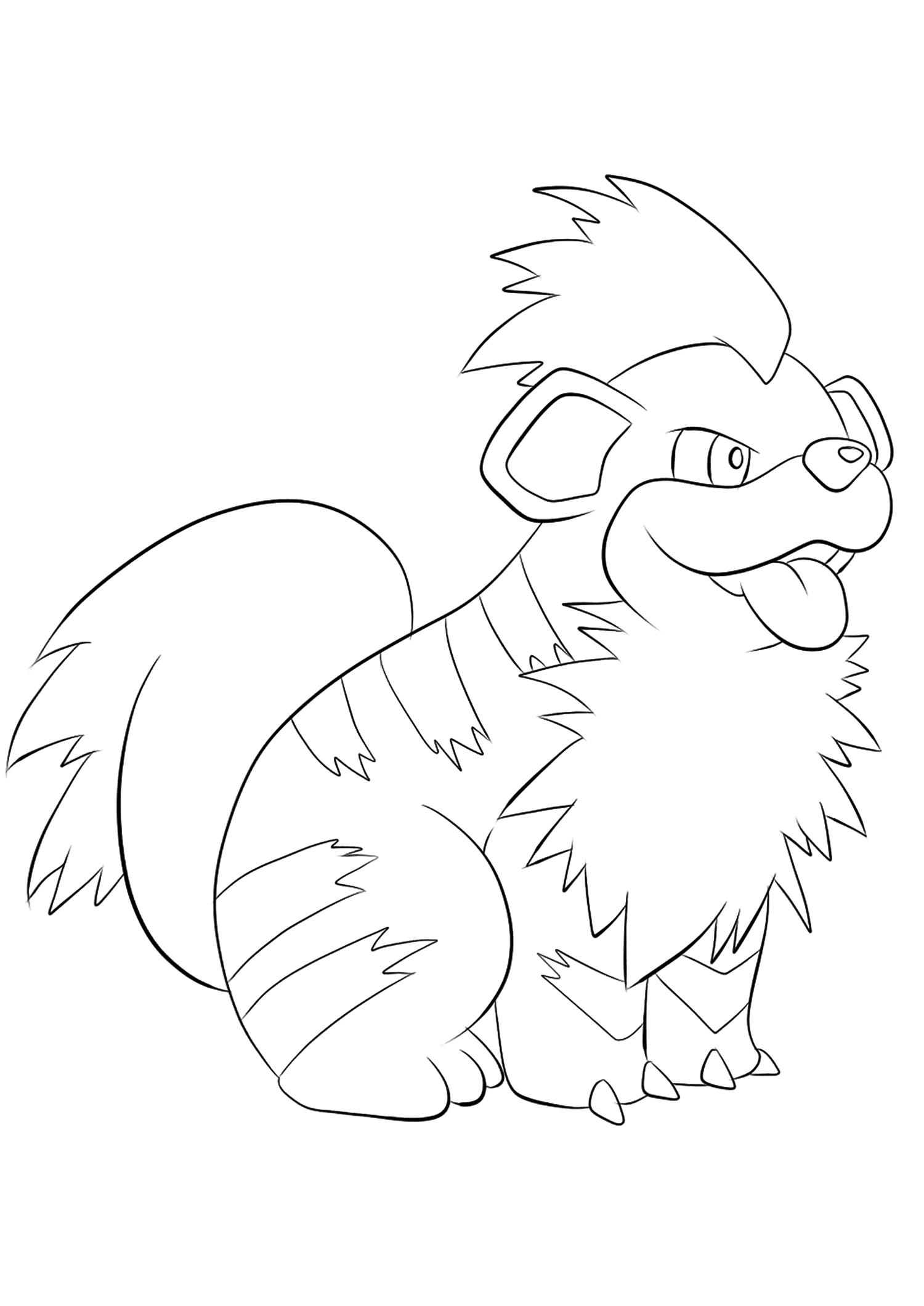 Growlithe no pokemon generation i