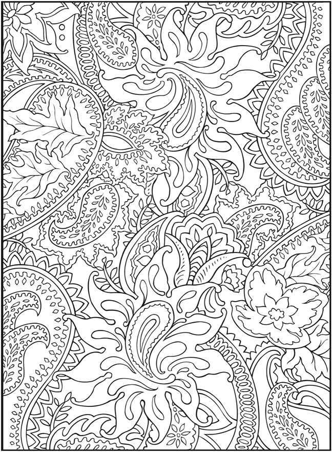 S favorite grown up coloring pages