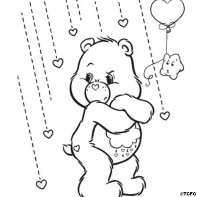 Grumpy bear coloring page bear coloring pages precious moments coloring pages cute coloring pages