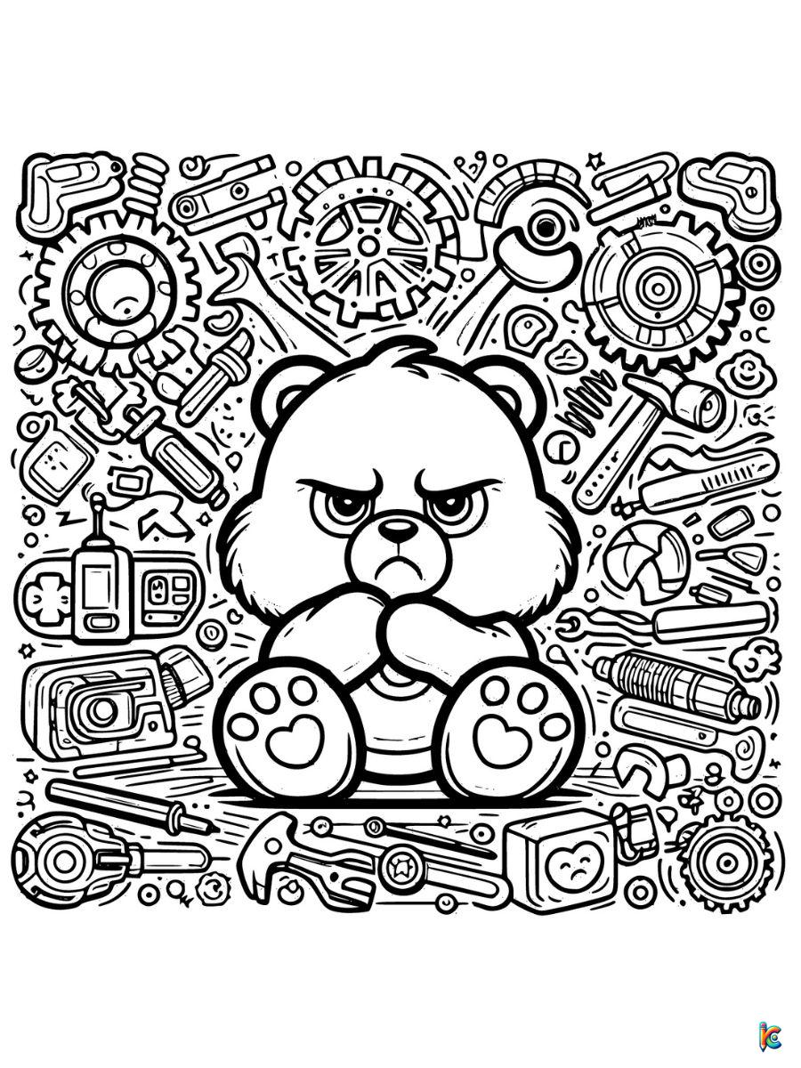 Care bear coloring pages â