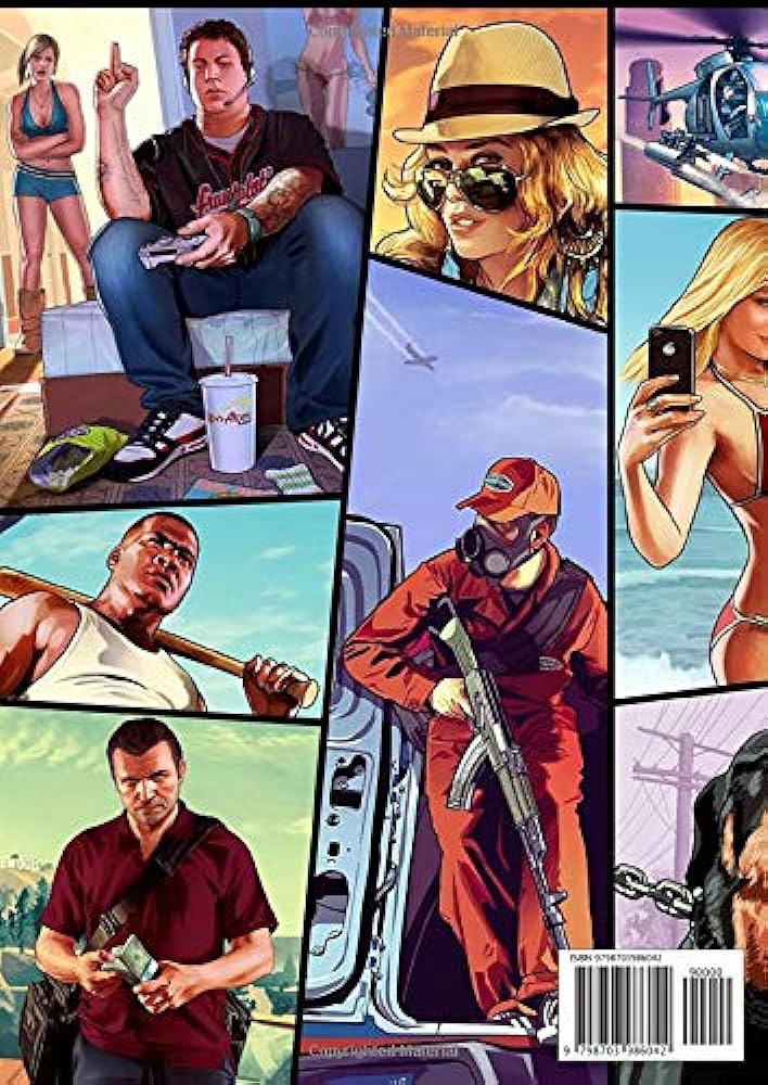 Grand theft auto coloring book for adults an amazing coloring book for adults for relaxation stress with illustrations grand theft auto coloring of grand theft auto